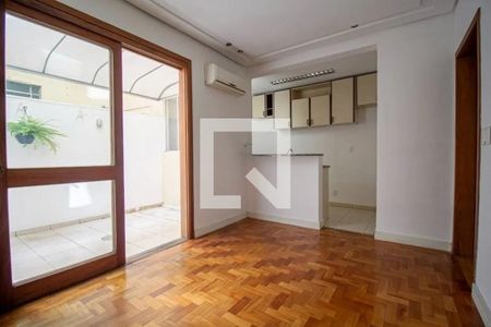 Sala de apartamento para alugar com 1 quarto, 45m² em Independência, Porto Alegre
