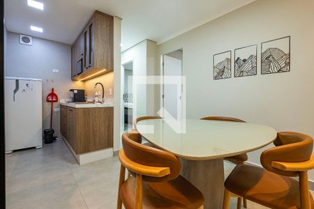 Sala/Cozinha de apartamento para alugar com 1 quarto, 42m² em Jardins, São Paulo