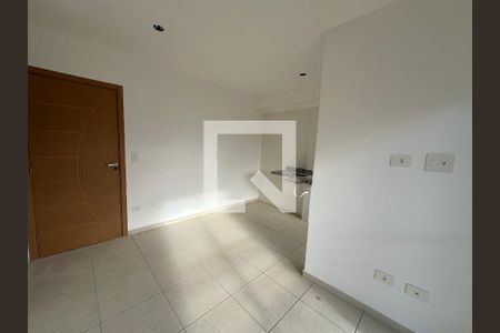 Sala de apartamento para alugar com 2 quartos, 46m² em Parque Sao Vicente, São Vicente
