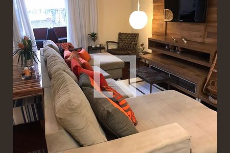 Sala  de apartamento para alugar com 3 quartos, 237m² em Vila Valparaíso, Santo André