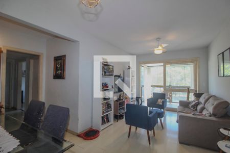 Sala de apartamento à venda com 3 quartos, 94m² em Azenha, Porto Alegre