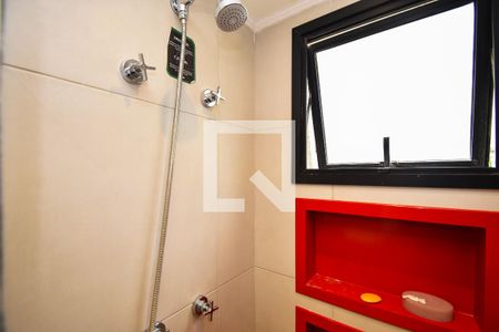 banheiro suite de kitnet/studio para alugar com 1 quarto, 38m² em Pinheiros, São Paulo
