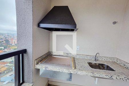 Varanda de apartamento à venda com 2 quartos, 69m² em Parque das Nações, Santo André