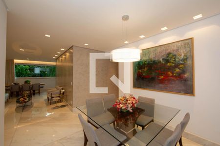 SALA de apartamento à venda com 4 quartos, 138m² em Santo Agostinho, Belo Horizonte