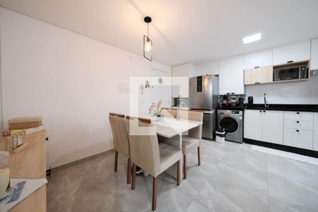 Sala/Cozinha de apartamento à venda com 1 quarto, 40m² em Cangaiba, São Paulo