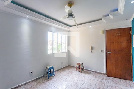 Sala  de apartamento à venda com 2 quartos, 46m² em Campanário, Diadema