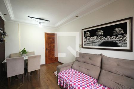 Sala de apartamento para alugar com 3 quartos, 58m² em Piraporinha, Diadema