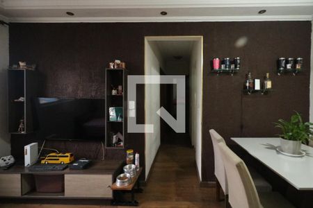Sala de apartamento para alugar com 3 quartos, 58m² em Piraporinha, Diadema