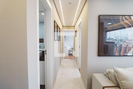 Corredor de apartamento para alugar com 3 quartos, 56m² em Limão, São Paulo