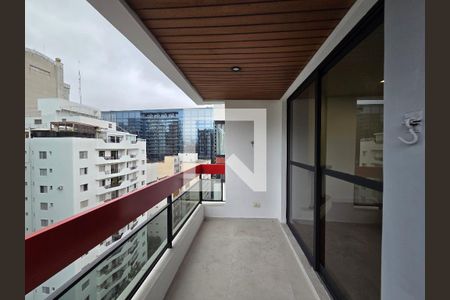 Varanda da Sala de apartamento para alugar com 4 quartos, 145m² em Itaim Bibi, São Paulo