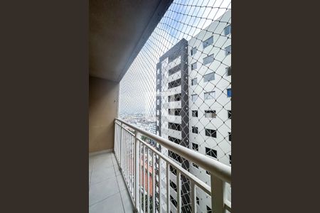 Varanda da Sala de apartamento para alugar com 1 quarto, 33m² em Belenzinho, São Paulo