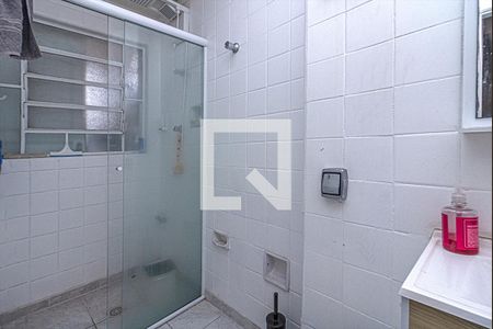 banheiro social_1 de apartamento para alugar com 2 quartos, 52m² em Ipiranga, São Paulo