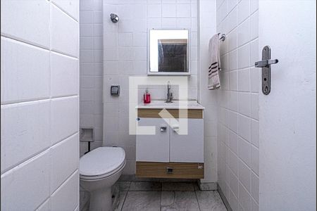 banheiro social_2 de apartamento para alugar com 2 quartos, 52m² em Ipiranga, São Paulo