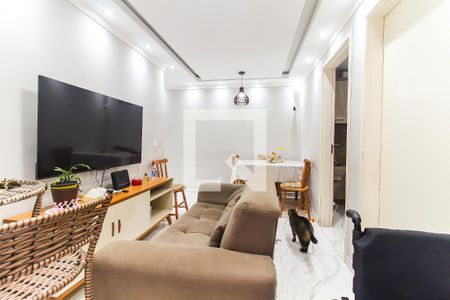 Sala de apartamento à venda com 2 quartos, 54m² em Vila Nova Curuca, São Paulo