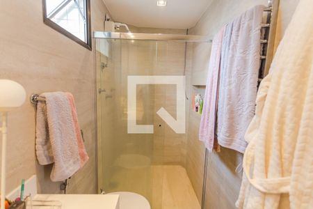 Banheiro da Suíte de apartamento à venda com 4 quartos, 150m² em Anchieta, Belo Horizonte