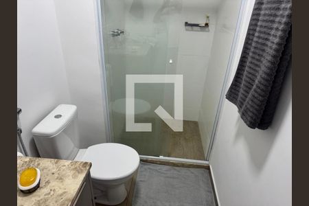 Banheiro de apartamento para alugar com 1 quarto, 49m² em Jardim Sumare, Ribeirão Preto