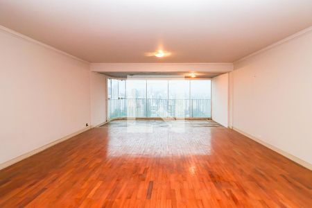 Sala de apartamento à venda com 4 quartos, 208m² em Jardim Morumbi, São Paulo