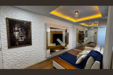 Sala  de apartamento à venda com 2 quartos, 76m² em Jardim Alvorada, Santo André