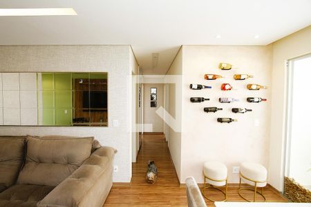 Sala de apartamento à venda com 3 quartos, 69m² em Cinquentenario, Belo Horizonte
