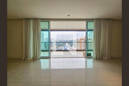 Sala de apartamento para alugar com 4 quartos, 167m² em Brooklin, São Paulo