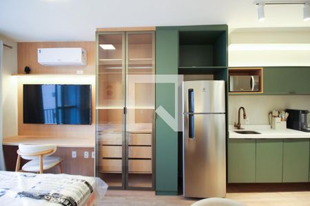 Suíte  de kitnet/studio para alugar com 1 quarto, 25m² em Vila Olímpia, São Paulo