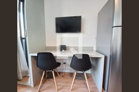 Quarto - Detalhe de kitnet/studio para alugar com 1 quarto, 24m² em Consolação, São Paulo
