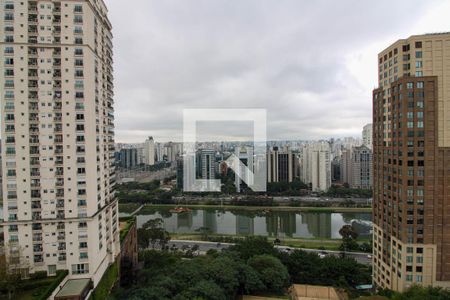 Vista Sala/Cozinha de apartamento para alugar com 2 quartos, 40m² em Cidade Jardim, São Paulo