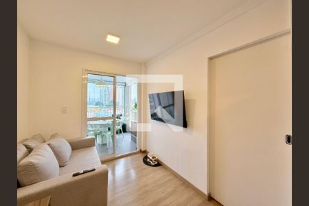Sala de apartamento para alugar com 1 quarto, 33m² em Chácara Santo Antônio (zona Sul), São Paulo