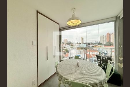 Sacada de apartamento para alugar com 1 quarto, 33m² em Chácara Santo Antônio (zona Sul), São Paulo