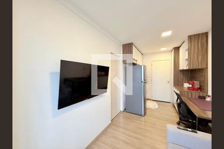 Sala de apartamento para alugar com 1 quarto, 33m² em Chácara Santo Antônio (zona Sul), São Paulo