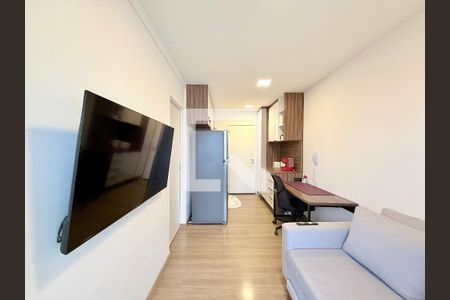 Sala de apartamento para alugar com 1 quarto, 33m² em Chácara Santo Antônio (zona Sul), São Paulo