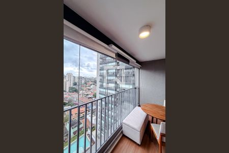 Varanda da Sala de kitnet/studio para alugar com 1 quarto, 37m² em Ipiranga, São Paulo