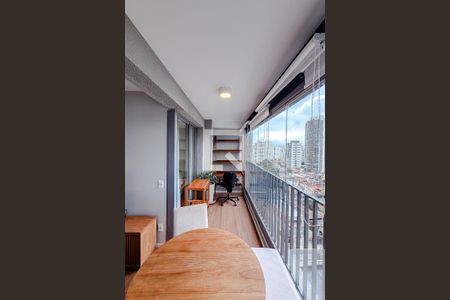Varanda da Sala de kitnet/studio para alugar com 1 quarto, 37m² em Ipiranga, São Paulo