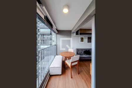 Varanda da Sala de kitnet/studio para alugar com 1 quarto, 37m² em Ipiranga, São Paulo