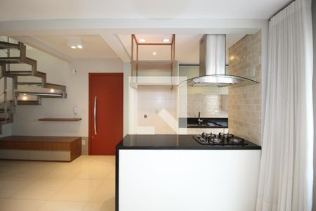 Sala/Cozinha de apartamento à venda com 2 quartos, 104m² em Bom Fim, Porto Alegre