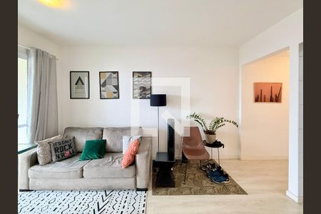 Sala de apartamento à venda com 2 quartos, 58m² em Campo Belo, São Paulo