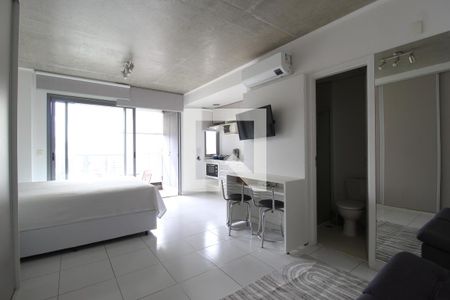 Sala/Quarto de kitnet/studio para alugar com 1 quarto, 35m² em Vila Olímpia, São Paulo