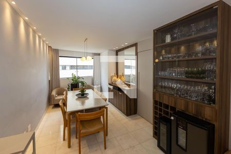 Sala de Jantar de apartamento à venda com 3 quartos, 87m² em Vila da Serra, Nova Lima