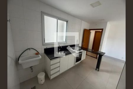 Cozinha de apartamento para alugar com 1 quarto, 55m² em Lourdes, Belo Horizonte