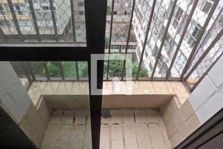 Varanda da Sala de apartamento para alugar com 3 quartos, 108m² em Gonzaga, Santos