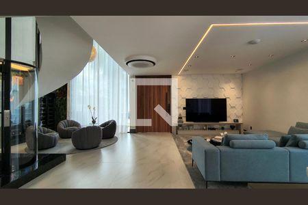 Sala de casa de condomínio à venda com 6 quartos, 330m² em Recreio dos Bandeirantes, Rio de Janeiro