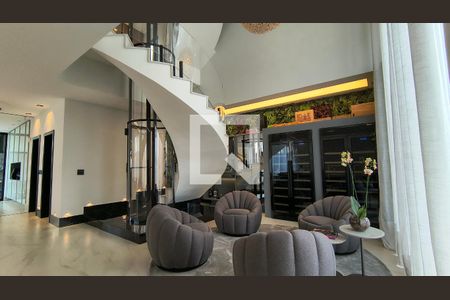 Sala de casa de condomínio à venda com 6 quartos, 330m² em Recreio dos Bandeirantes, Rio de Janeiro