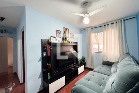 Sala de apartamento à venda com 2 quartos, 55m² em Baeta Neves, São Bernardo do Campo