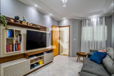 Sala de casa à venda com 3 quartos, 112m² em Vila Curuçá, Santo André