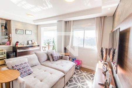Sala de apartamento para alugar com 1 quarto, 83m² em Centro Comercial Jubran, Barueri