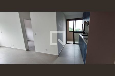 Sala de apartamento para alugar com 2 quartos, 56m² em Parque das Nações, Santo André