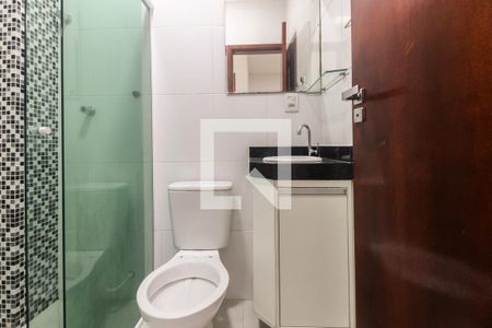 Banheiro  de apartamento para alugar com 1 quarto, 38m² em Chácara Seis de Outubro, São Paulo