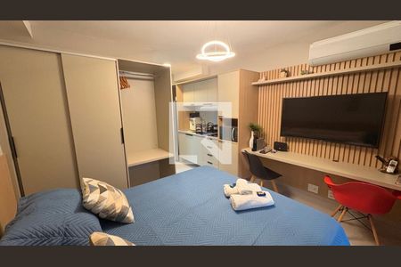 Sala/Quarto de kitnet/studio para alugar com 1 quarto, 29m² em Planalto Paulista, São Paulo