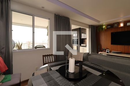 Sala de apartamento para alugar com 2 quartos, 94m² em Vila Valparaíso, Santo André