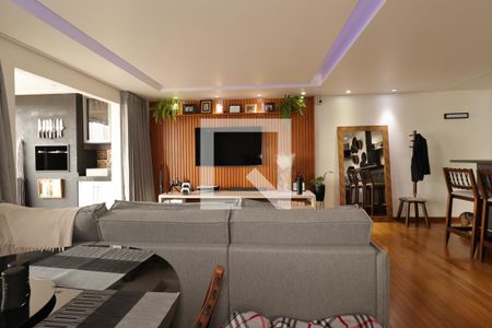 Sala de apartamento para alugar com 2 quartos, 94m² em Vila Valparaíso, Santo André
